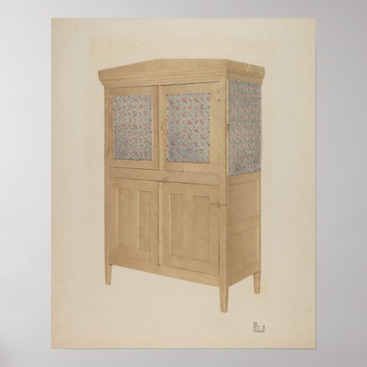 Poster OEUVRE D'ART Peter C. Ustinoff Kitchen Safe c. 194 (Devant)