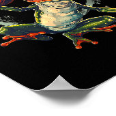 Poster Œuvre d'art Sketll Frog Toad Slam Dunk Sketll Hoop (Coin)