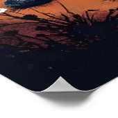 Poster Œuvre d'art sur le Raton laveur (Coin)