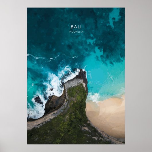 Poster Oeuvre de Bali Travel (Devant)