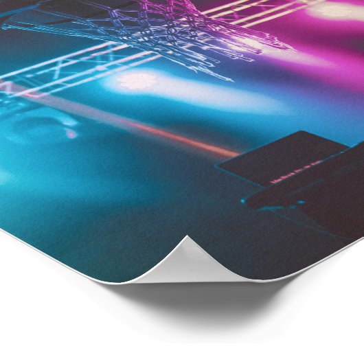 Poster Oeuvre de basket-ball cool (Coin)