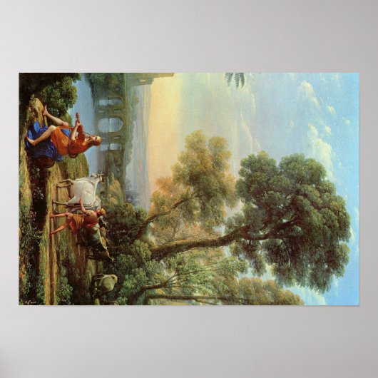 Poster Oeuvre de Claude Lorrain (Devant)