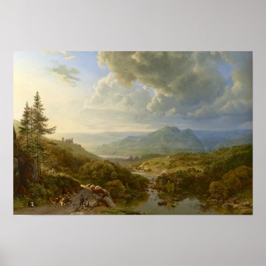 Poster Oeuvre de Claude Lorrain (Devant)