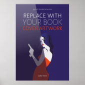 Poster Oeuvre de couverture de livre | Auteur Promotionne (Devant)