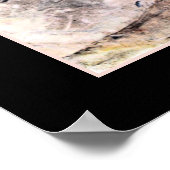 Poster Oeuvre de Gustav Klimt, Cabine de Der Schwarze (Coin)