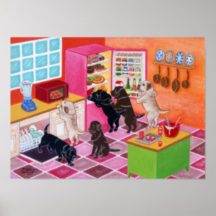 Poster Oeuvre de la Fête de cuisine du Labrador