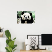 Poster Oeuvre de Panda (Bureau à domicile)
