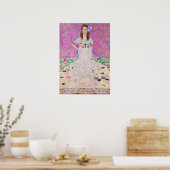 Poster Oeuvre de portrait Klimt Mada Primavesi (Cuisine)