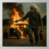 Poster Oeuvre de rodder Zombie (Devant)