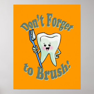 Poster Oeuvre dentaire hygiéniste