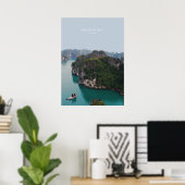 Poster OEuvre d'Halong Bay, Vietnam Travel (Bureau à domicile)