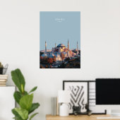 Poster Oeuvre d'Istanbul, Turquie Travel (Bureau à domicile)