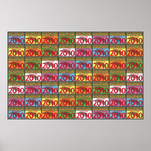 Poster Oeuvre marathon MDI 2010