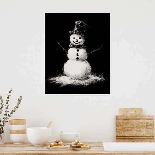 Poster OEuvre murale (Cuisine)