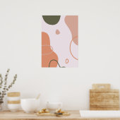 Poster OEuvre murale Abstraite (Cuisine)