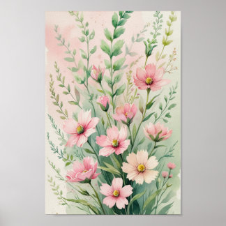 Poster OEuvre murale bohème