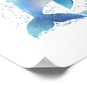 Poster OEuvre murale dauphin (Coin)