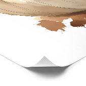 Poster OEuvre murale d'automne, Décor Citrouille d'automn (Coin)