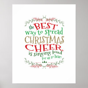 Poster OEuvre murale de Noël