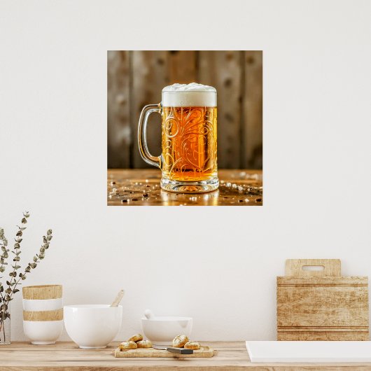 Poster OEuvre murale décorative - Mugs #2 (Cuisine)