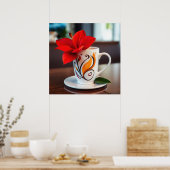 Poster OEuvre murale décorative - Mugs #5 (Cuisine)