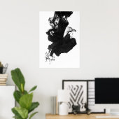 Poster OEuvre murale Fluidité (Bureau à domicile)