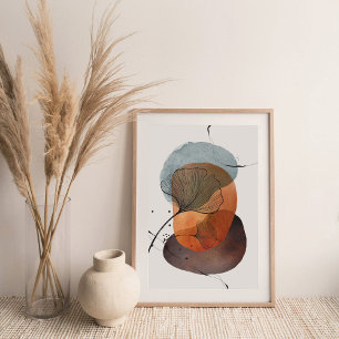 Poster OEuvre murale Ginko