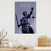 Poster OEuvre murale motivationnelle (Cuisine)