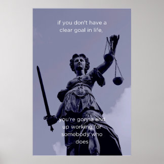 Poster OEuvre murale motivationnelle