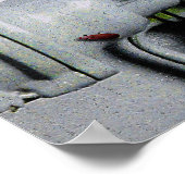 Poster OEuvre numérique du moteur vert (Coin)