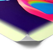 Poster Oeuvre numérique Funky Lady (Coin)