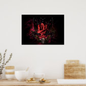 Poster OEuvre originale #4 "diable" (Cuisine)