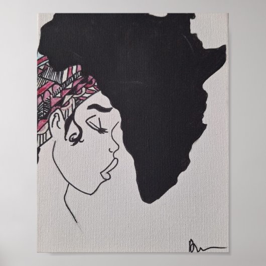 Poster oeuvre originale (poster ) (Devant)