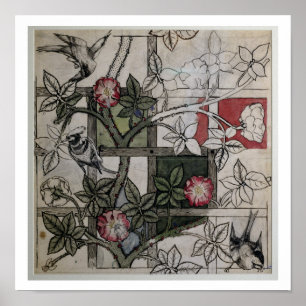 Poster OEuvre originale pour la conception de papier pein