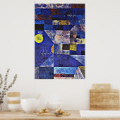 Poster OEuvre Paul Klee, Lune (Cuisine)