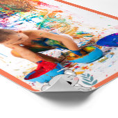 Poster OEuvre personnalisée pour enfants (Coin)