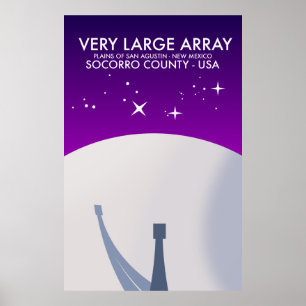 Poster OEuvre spatiale observatoire de la Baie de très gr