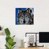 Poster Oeuvre Wolf (Bureau à domicile)