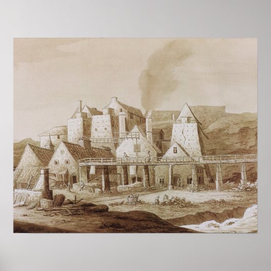 Poster OEuvres à Blaenavon, de 'An Historical Tour in Mo (Devant)