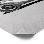 Poster Œuvres d'art de voiture rétro (Coin)