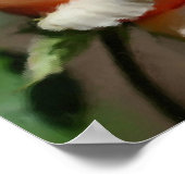 Poster Oeuvres d'Art Fleur Rosebud (Coin)