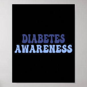 Poster Œuvres d'art pour la sensibilisation au diabète Ru