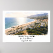 Poster Œuvres d'art sur mesure pour Pacific Palisades, Ca (Devant)