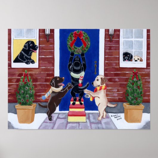 Poster OEuvres de Noël Fun (Devant)