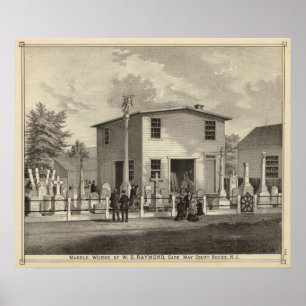 Poster OEuvres en marbre de WE Raymond