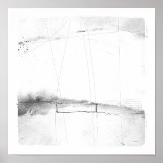 Poster oeuvres sans titre sur papier