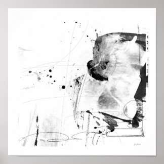 Poster oeuvres sans titre sur papier