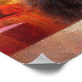 Poster of Newf Getting Cookie From Santa (Hoek)