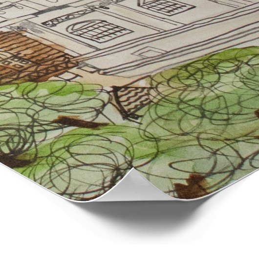 Poster of St. Peter's Basilica in Rome, Italy (Coin)