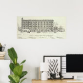 Poster O'Farrell South side Grant et Stockton (Bureau à domicile)